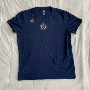 Philadelphia Union Adidas tee 💙💛